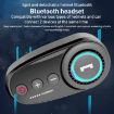 K10 Motorcycle Bluetooth Helmet Headset with White Hard Pole Microphone - 2