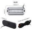 MK-027 27LED Waterproof Stainless Steel Underwater Light 10-30V (2 PCS) - 4