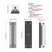 12-Way Fuse Box ZH-978A2 FB1902 with 24 Fuses for Car Truck Boat - 9