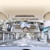 SHUNWEI SD-2415 Car Anti-glare Rear-view Mirror 299x90mm - 7