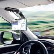 Green Multifunctional Car Sun Visor & Rear Seat Phone Holder - 6