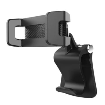 Grey Multifunctional Car Sun Visor & Rear Seat Phone Holder - 1