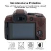 Canon EOS R10 Soft Silicone Protective Case - Coffee Color Cover - 4
