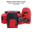 Canon EOS R10 Red Soft Silicone Protective Case - Durable Camera Cover - 5