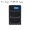 Dual Channel LCD Battery Charger for Sony NP-FZ100 & A9 (ILCE-9) - 3