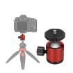 360 Rotation Panoramic Metal Ball Head for DSLR & Digital Cameras - Red - 7