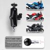 Motorcycle Mirror Mount Holder for GoPro, Insta360, DJI - 25mm Ball Head - 5