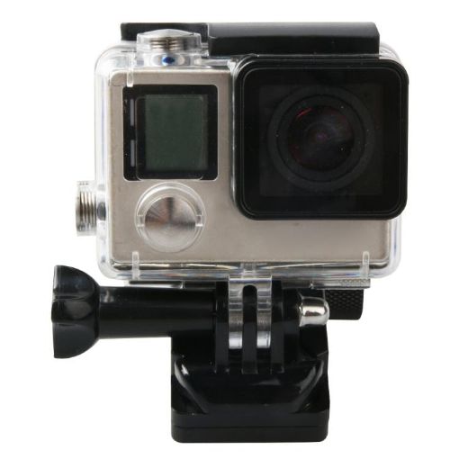 Motorcycle Rearview Mirror Bracket for GoPro, Insta360, DJI Osmo (Black) - 1