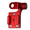 Red CNC Aluminum Motorcycle Rearview Mirror Bracket for GoPro & Action Cams - 5