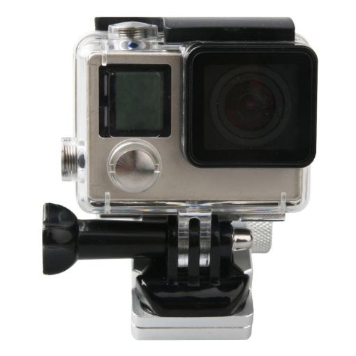 Motorcycle Rearview Mirror Bracket for GoPro, Insta360, DJI Osmo (Silver) - 1