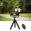 Blue Mini Octopus Flexible Foam Tripod with Phone Clamp & Remote Control - 9
