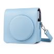 FUJIFILM instax Square SQ1 Blue PU Leather Camera Bag with Strap - 2