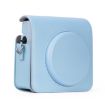 FUJIFILM instax Square SQ1 Blue PU Leather Camera Bag with Strap - 4