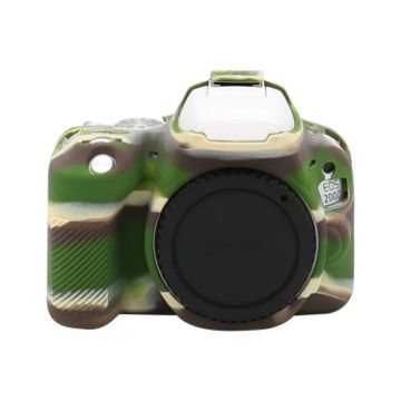 Canon EOS 200D/Mark II Camouflage Soft Silicone Protective Case - 1