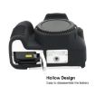 Canon EOS 200D/Mark II Black Soft Silicone Protective Case - 7