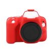 Canon EOS 200D/Mark II Red Soft Silicone Protective Case - 2