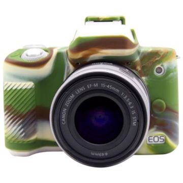 Canon EOS M50 Mark II/M50 II Camouflage Silicone Protective Case - 1