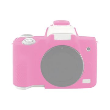 Canon EOS M50 Mark II/M50 II Rose Red Silicone Protective Case - 1