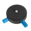 BEXIN QR-02 360 Rotation Quick Release Tripod Base Plate - Black - 2