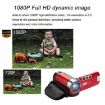 HD 16MP Home Travel DV Camera, 16X Zoom, AU Plug, Red - 6