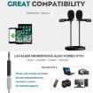 5 PCS 3.5mm Audio Adapter 4 Pole Female to 3 Pole Male Mic (Black) - 4