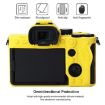 Sony A7 IV Soft Silicone Protective Case - Yellow Cover - 3