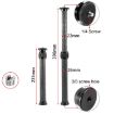 BEXIN P262C Carbon Fiber Tripod Extension Pole 235mm-396mm (Black) - 2