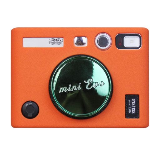 Silicone Case for FUJIFILM instax mini Evo - Orange Protective Cover - 1