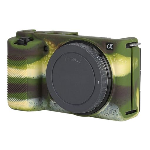 Sony ZV-E10 Camouflage Soft Silicone Protective Case - 1