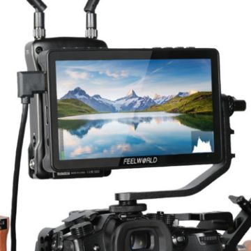 FEELWORLD F5 Pro V4 6" Touch Screen DSLR Monitor 3D LUT 4K HDMI I/O - 1