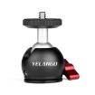 YELANGU 360 Panoramic Tripod Ball Head Adapter for Dolly Car - Black - 1