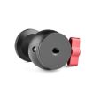 YELANGU 360 Panoramic Tripod Ball Head Adapter for Dolly Car - Black - 3