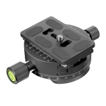 BEXIN QJ08-S Panoramic Rotary Quick Release Clamp Base Tripod Mount - 1