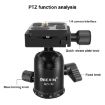BEIXIN QB-30 360 Rotation Panorama Metal Ball Head w/ Quick Release Plate - 5