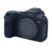 Canon EOS R7 Soft Silicone Protective Case - Black Cover - 2
