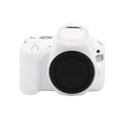 Canon EOS 250D White Soft Silicone Protective Case - Camera Cover - 1