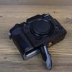 FUJIFILM X-T5 PU Leather Camera Half Case Base Black 1/4" Thread - 6