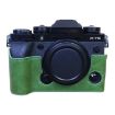 FUJIFILM X-T5 Green PU Leather Camera Half Case Base 1/4" Thread - 1