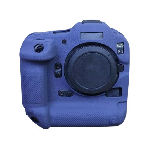 Canon EOS R3 Blue Soft Silicone Protective Case - Camera Cover - 1