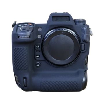 Nikon Z9 Soft Silicone Protective Case - Black Cover for Camera Safety - 1