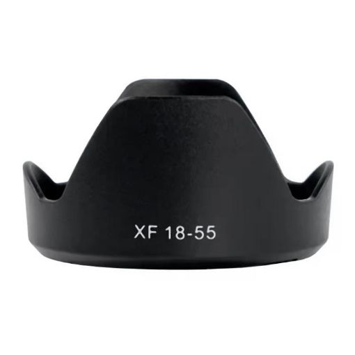 Lens Hood Shade for FUJIFILM XF 18-55mm & XF 14mm Lenses (Black) - 1