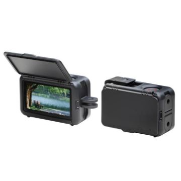 DJI Osmo Action 5/4/3 Protective Case Frame Mount Sun Hood (Black) - 1