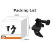 Sunnylife Action Camera 360 Strap Wrap Band Mount Bike Clip Holder - 8