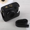 Canon G16 Full Body Camera Case Bag with Strap, PU Leather, Black - 1
