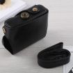 Canon G16 Full Body Camera Case Bag with Strap, PU Leather, Black - 2
