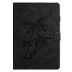 Coconut Tree Embossed Leather Case for iPad 10.2/10.5 (Black) - 2