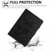Samsung Galaxy Tab A8 10.5 2021 Coconut Tree Leather Case Black - 7
