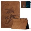 Samsung Galaxy Tab A8 10.5 2021 Coconut Tree Leather Case Brown - 1