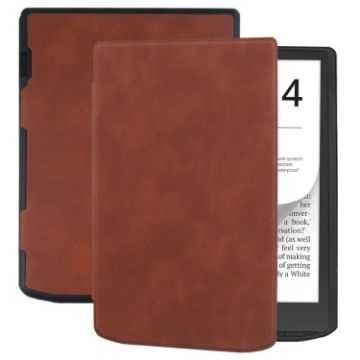 Pocketbook InkPad 4/Color2/3 Retro Leather Tablet Case (Coffee) - 1