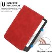 Pocketbook InkPad 4/Color2/3 Retro Leather Tablet Case - Red - 6